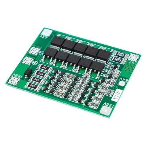 Контролер заряду розряду батареї BMS 4S 3.7V 40A для Li-ion 18650 21700