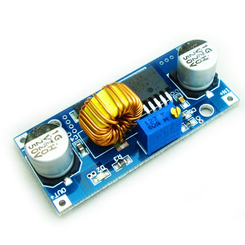 Знижуючий перетворювач напруги XL4015 DC-DC 4-40V 5A з регулюванням струму і напруги, функція CC-CV
