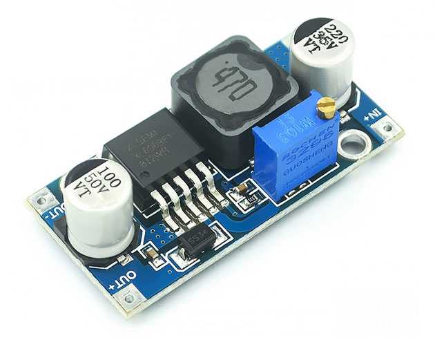 Підвищуючий перетворювач XL6009 DC-DC (3-35V) 3А